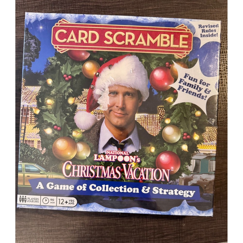Sealed National Lampoon's Christmas Vacation Card Scramble Collection Strategy